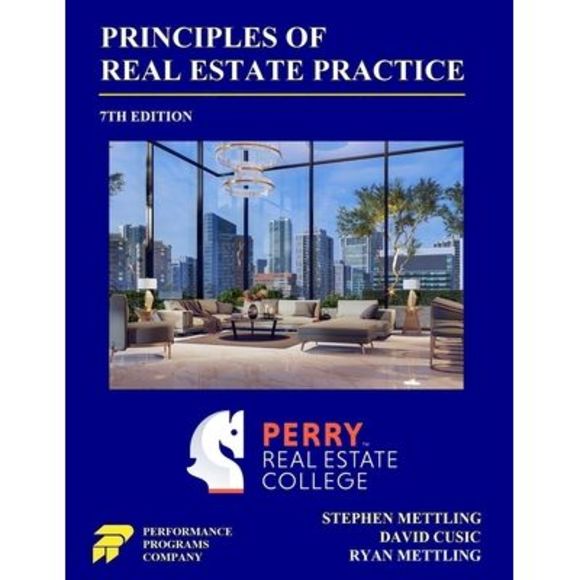 Principles of Real Estate Practice: Perry Real Estate College Edition -- Stephen - Picture 1 of 1